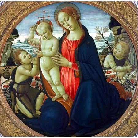 Madonna and Child with Infant, St. John the Baptist and Attending Angel